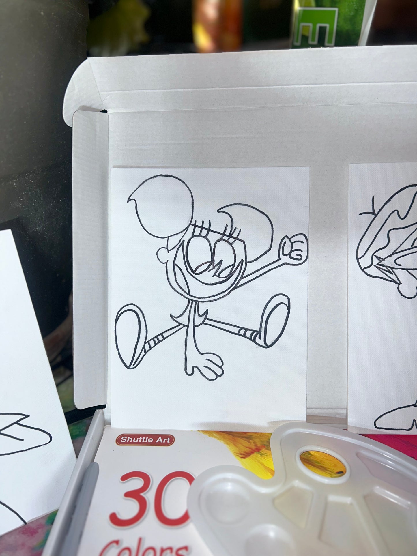 Dexter’s Laboratory 90’s Themed Paint Kit